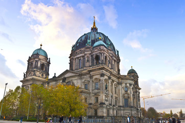 Fototapeta na wymiar Berlin Cathedral (Berliner Dom), Berlin, Germany.
