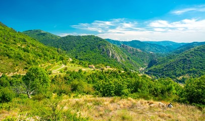 Fototapeta na wymiar Piękny krajobraz Prowansji we Francji