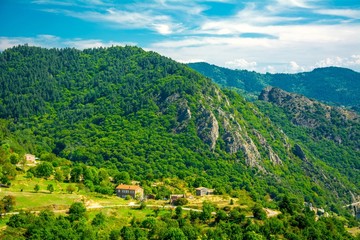 Obraz premium Magnifique paysage de Provence en France