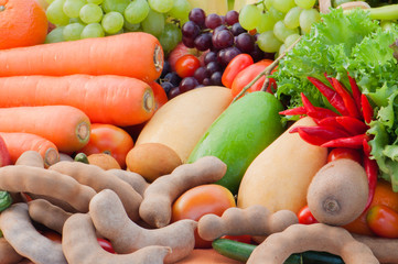 Tropical fruits and Vegetables