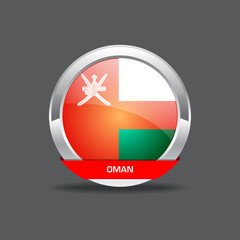 Oman Flag Vector Icon