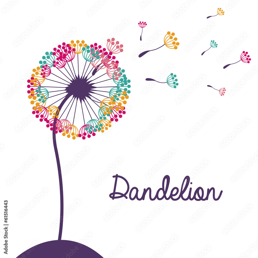 Poster flowers design