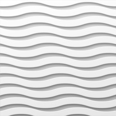 White wavy background