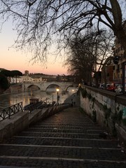 evening city