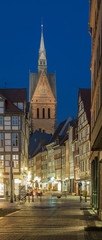 Fototapeta na wymiar Marktkirche w Hanower, Niemcy