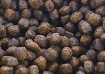 Dry pet food texture