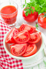 Fresh tomatoes