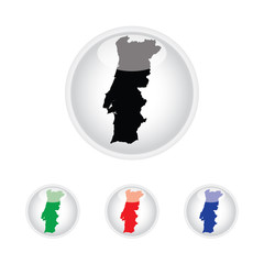 Icon Illustration with Four Color Variations