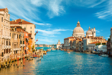 Gorgeous view of the Venice during sunset, Italy - obrazy, fototapety, plakaty