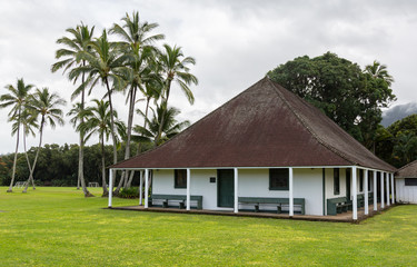 Waioli Huiia Mission Hall in Hanalei Kauai
