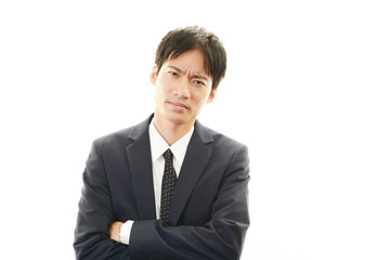 苦悩するビジネスマン