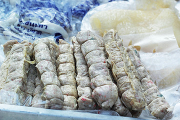 Crab Ball in the market