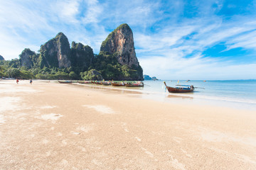 Fototapeta premium plage de Railay, Krabi, Thaïlande