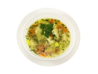 Chiken soup.