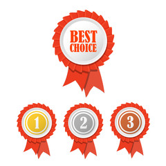 Ribbons Vector Illustration