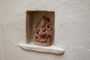 sculpture of a Hindu god Ganesha