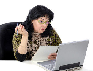 Today is her first online lesson