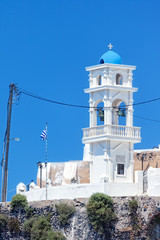 Fototapeta na wymiar Santorini church