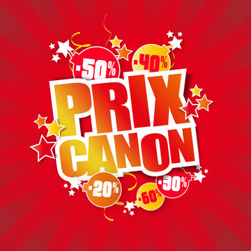 Prix canon