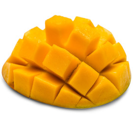 Mango isolated on white background