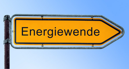 Strassenschild 6 - Energiewende