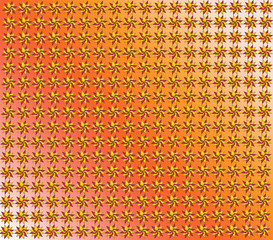 texture from red and yellow figures