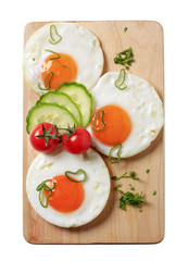 Fried eggs
