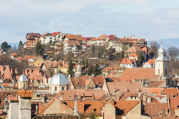 Fototapeta na wymiar Średniowieczne miasto Braszów