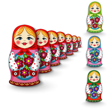 Russian doll matryoshka
