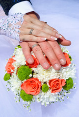 Obraz na płótnie Canvas Wedding rings