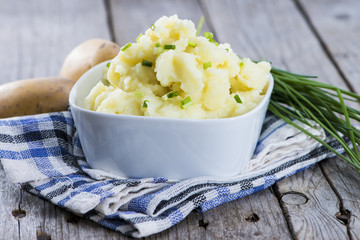 Portion of Mashed Potatoes