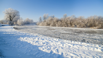 Obraz premium winter scene