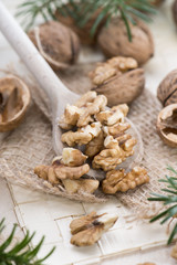 Portion of Walnuts