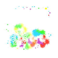 Watercolor background