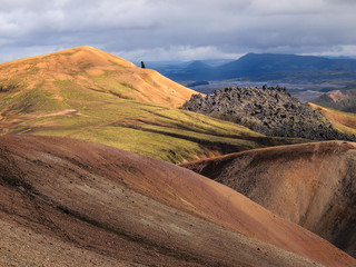 Colorful mountain region, Landmannalaugar, Iceland