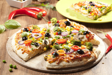 Pizza vegetarian