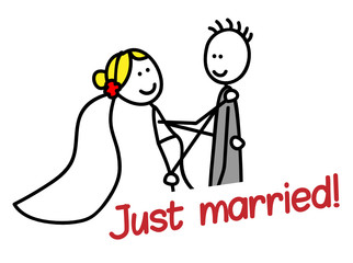 Just married