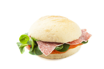Salami bun