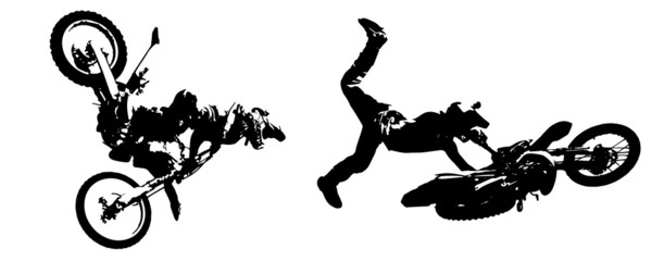 Fototapeta premium vector silhouette fmx