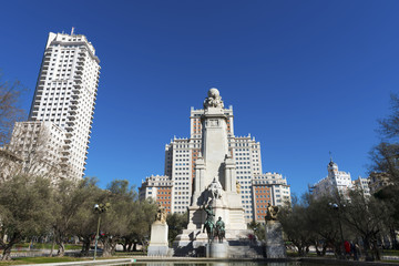 Obraz premium Plaza de España, Madrid