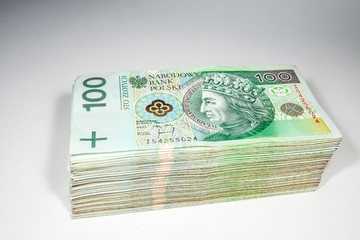 Polish money - 100 zloty PLN