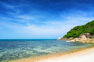 Beautiful tropical landscape. Samui Island, Thailand