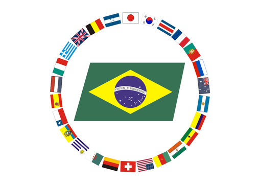 Fu&szlig;ballweltmeisterschaft in Brasilien 2014