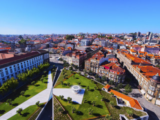 Lisbon Square in Porto