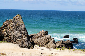 côte rocheuse de Port Bara