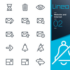 Lineo - Website and Internet outline icons