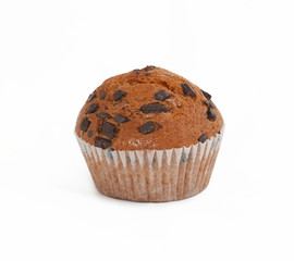 Cake with chocolate chips