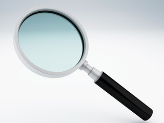 magnifying glass 3d