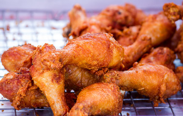 Fresh fried chicken