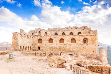 Fototapeta premium Kerak Castle in Al Kerak, Jordan.